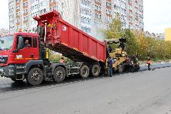 В Кинешме продолжается ремонт дорог  и тротуаров ⁣